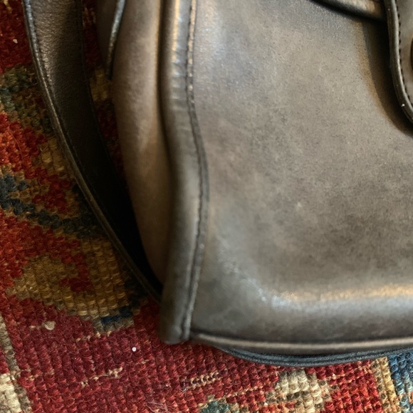 Vintage Coach grey shoulder bag - Picture 14 of 15